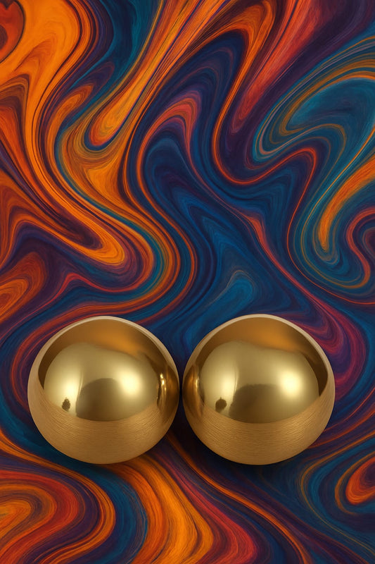 Premium Gold-Tone Dome Stud Earrings for Women | Lightweight Daily Wear Jewelry