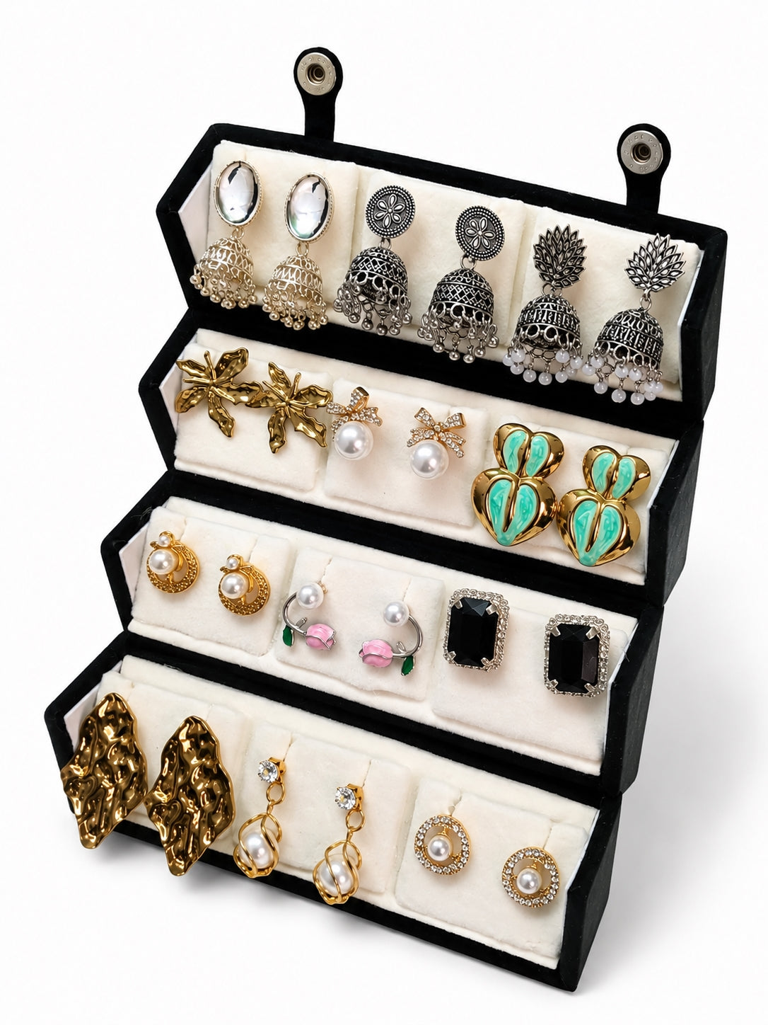 Stylish earrings combo box for women - fashion jewellery set