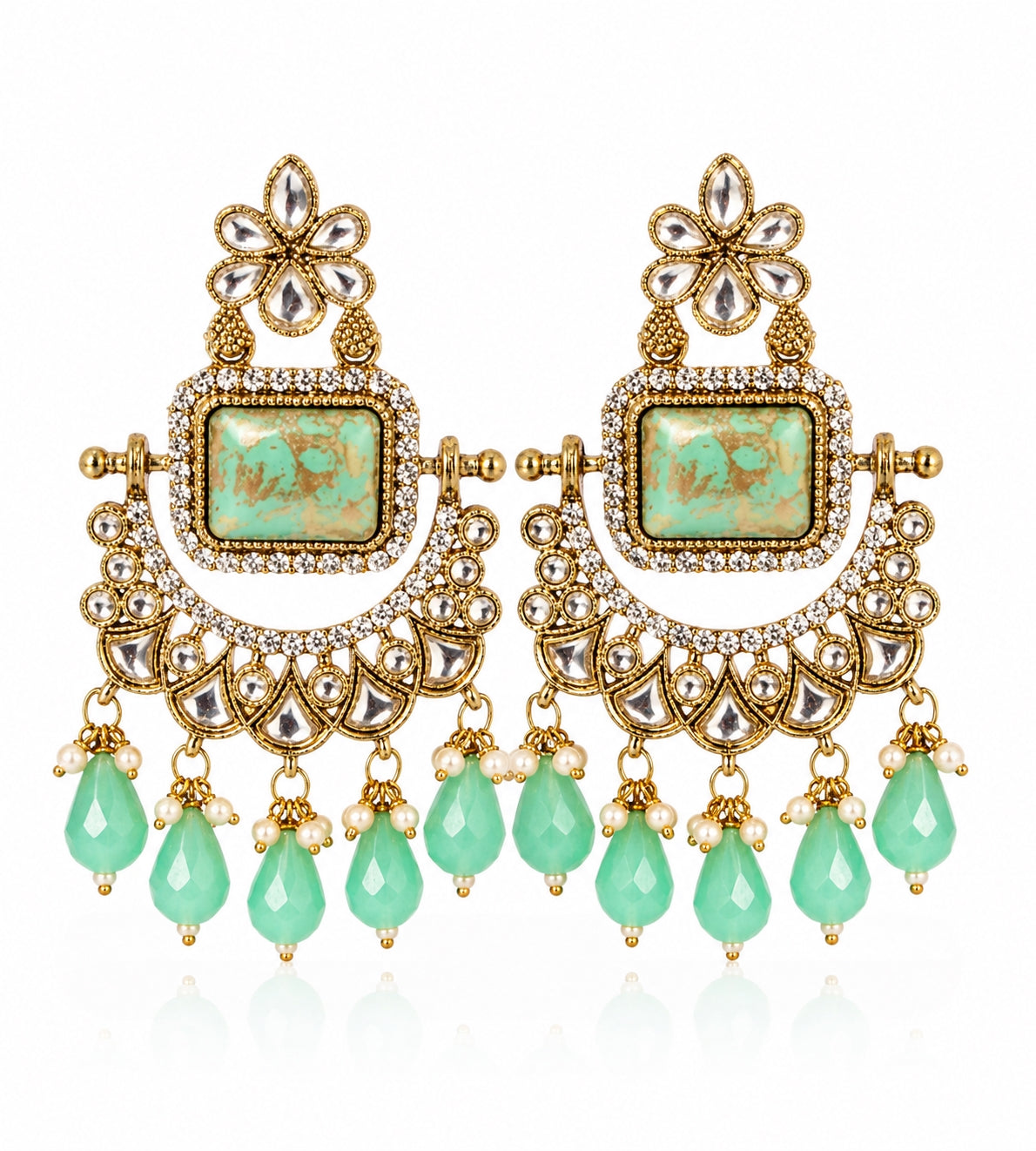 Antique Chandelier Earrings