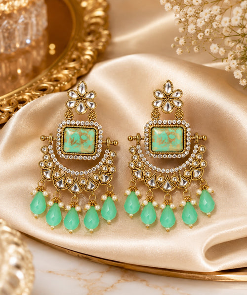 Antique Chandelier Earrings