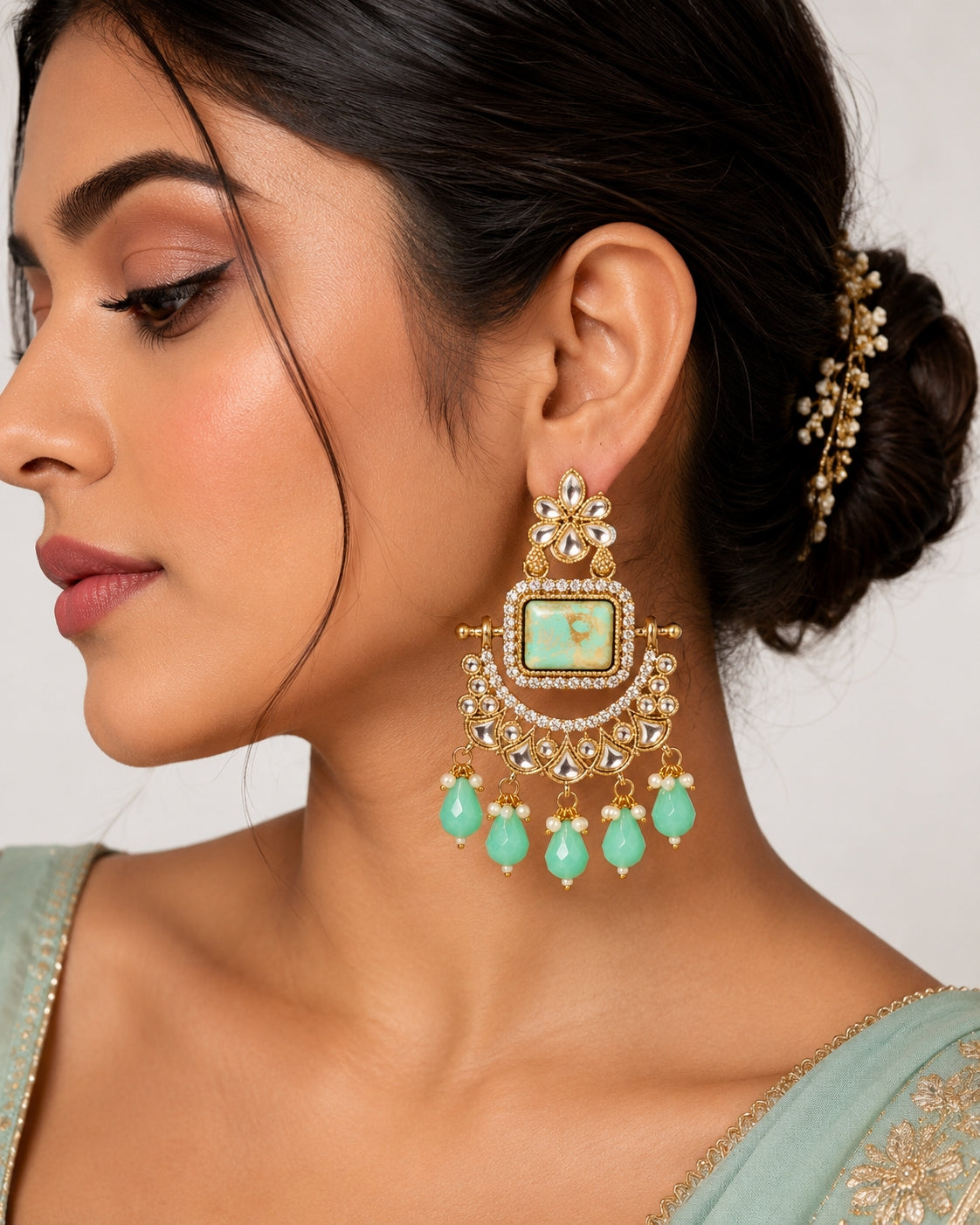Antique Chandelier Earrings